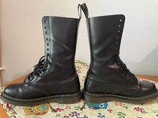 Dr. Martens 1914 Schwarzer 14 Loch Stiefel Unisex