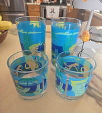 Vtg Lot 4 Vintage Orangina