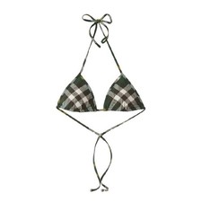 Burberry Check Triangle Bikini