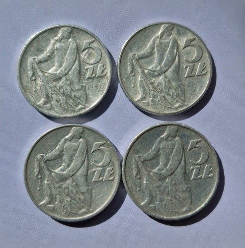 Zloty rybak münzen polen - 5,