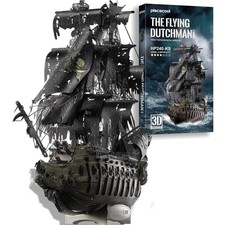 3D Puzzle Metall Schiff Pirat Fliegender Holländer Modellbausatz Segelboot Ed...