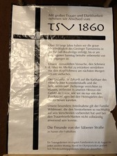 Fan-Plakat? 1860 München