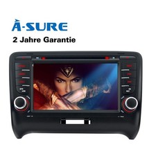 7 Zoll AutoRadio Bluetooth USB AM FM BT DVD Player GPS Navi für Audi TT 8J TTS