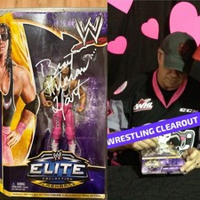 Signierte Bret Hitman Hart