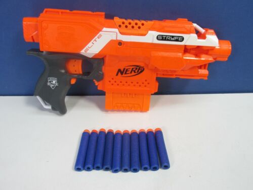 Orange nerf stryfe blaster - nerf,