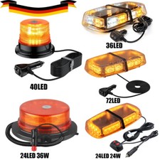 LED Rundumleuchte 12-24V Volt Magnet Warnleuchte Rundumlicht Rundumkennleuchte