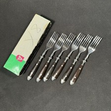 6x ABS Auer Besteck Gabeln DDR
