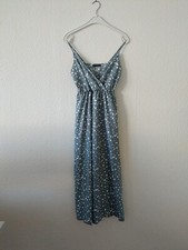 Shein Damen Kleid grau weiß Größe XS