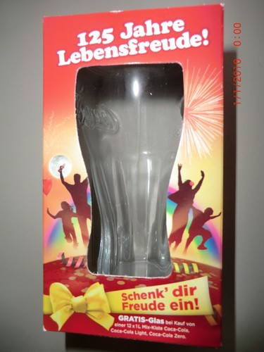 Coca cola glas - x, cola"