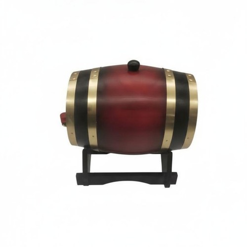 Weinfass aus holz mit - weinfass,