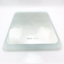 HOKO® LED Badspiegel 50x70 cm KÖLN mit Beschlagfrei und Digitaluhr. Design