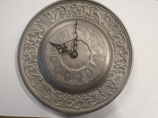 WANDUHR AUS ZINN 25 CM