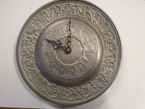 Wanduhr aus zinn cm - aus,