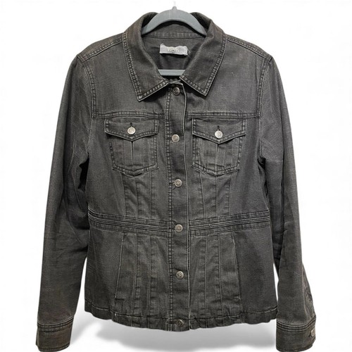 Wallis damenjeansjacke schwarz - wallis,