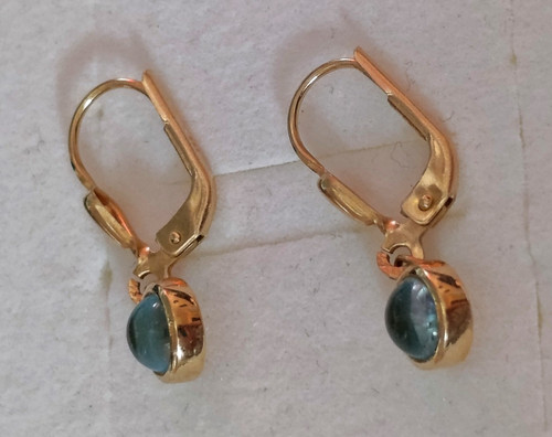 Ohrringe gelbgold 14k 585 echt - ohrringe,