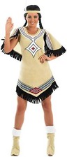 Indianer kostüm damen cowgirl - kostüm,