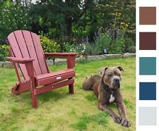 Adirondack Gartenstuhl langlebig, ÖKO aus 100% recycleten PET und Einwegflaschen