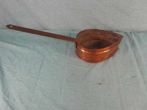 Stielpfanne kupfer antik stil - kupfer,