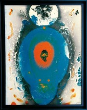 Blaue aura silberner mond - blaue,