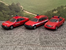 Feuerwehr 1:87 Kommandowagen Herpa Mercedes, Opel