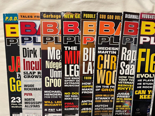 Bass player magazine 2002 - bass,