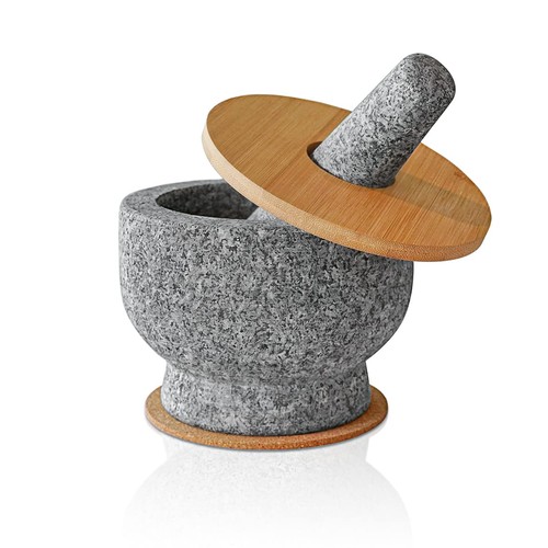 Amazy granit mörser - granit, mit