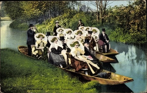 Trachten spreewald fahrt - spreewald,,
