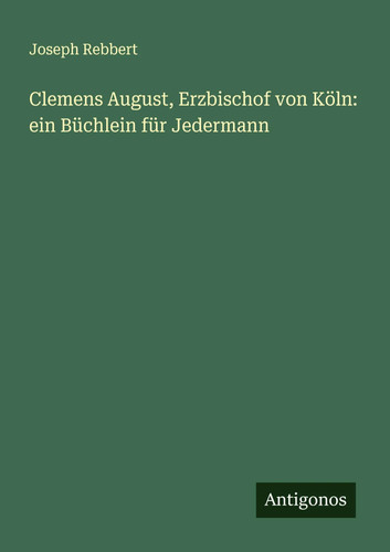 Joseph rebbert clemens - rebbert, |