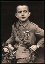 Fotografie 1.WK, Knabe in