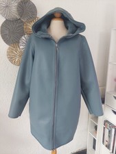 Neu Via Milano Jacke Lederoptik taubenblau Gr. 42