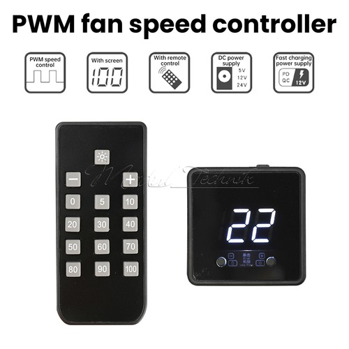 4pin fan pwm speed controller - fan,