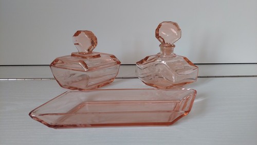 Frisiertisch garnitur rosa - frisiertisch,