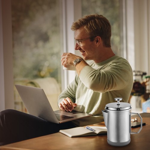 French press kaffeekanne mit - french-press-kaffeekanne,
