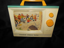FP Fisher Price Toys 1981 Musikbox Fernseher / Spieluhr Bruder Jacob Melodie