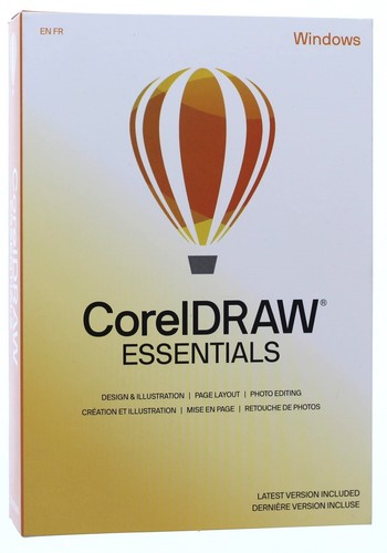 Corel draw essentials software - draw,