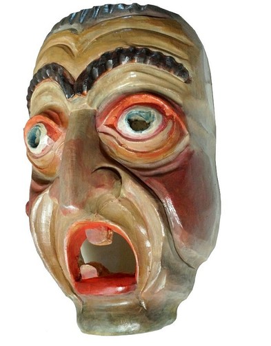 Krampus maske perchtenmaske - maske,