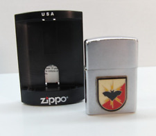Original ZIPPO Feuerzeug "Militär Logo", J XI, TOP  in OVP #37943