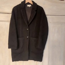 Patrizia Pepe Damenjacke/ Kurzmantel  Schwarz Gr.40 Warm Alpakagemisch Top 