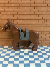 Lego Pferd Mit Sattel Braun