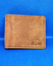 Geldbörse RFID Brieftasche Büffel Echt Leder Portemonnaie Portmonee Geldbeutel
