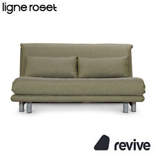 Ligne Roset Multy Stoff Dreisitzer Grün manuelle Funktion Schlafsofa