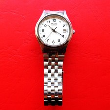 praktische, solide Quartz HERREN ARMBANDUHR, SEIKO, neue Batterie, gute Funktion