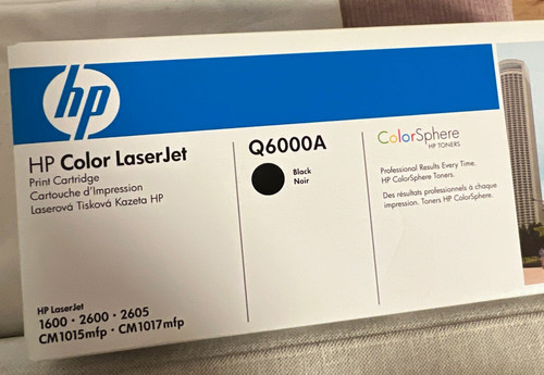 Original toner q6000a - hp,