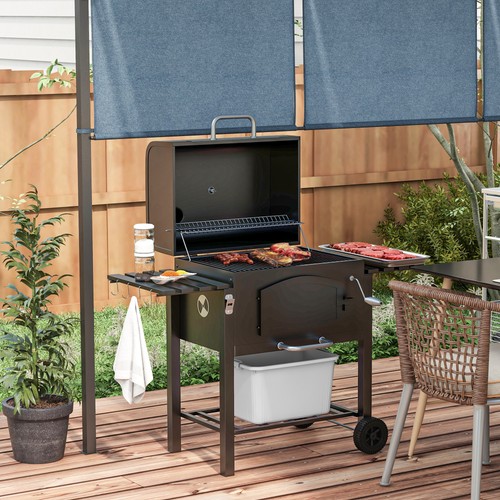 Tragbarer holzkohle bbq grill - holzkohle,