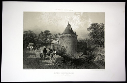 1860 chateau de pontivy - 1860,