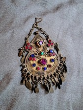 Afghanistan Kuchi Haarschmuck Anhänger Tribal Fusion Bauchtanz Schmuck Ethno