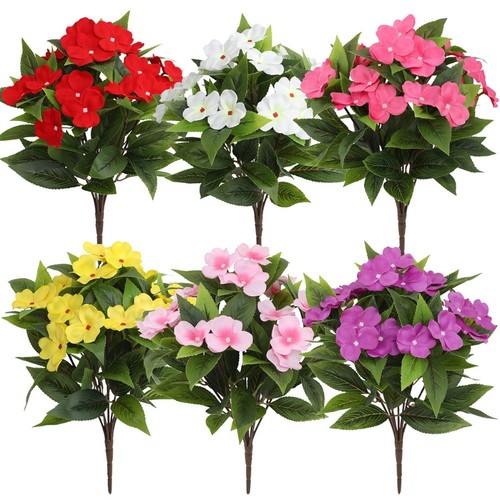 Künstlicher seiden impatiens - künstlicher,