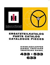 IHC Ersatzteilliste CD (kein Buch) für Traktor 433 + 533 + 633