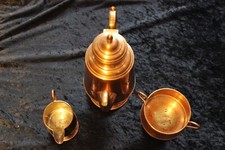 Kupfer kaffeegeschirr mit - kaffeegeschirr,