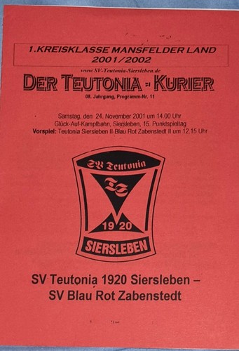 2001 kreisklasse sv - 2001/02, 1.kreisklasse